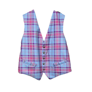 alt= a hope for life tartan vest