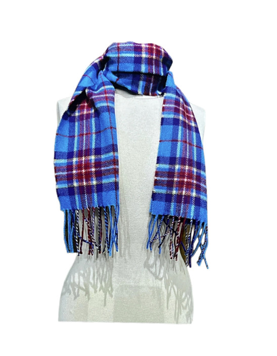 alt= a hope for life tartan scarf