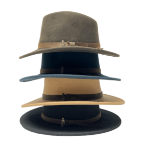 alt= a collection of 4 boston caps stacked on top of each other
