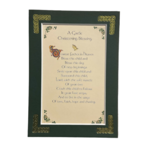 A Gaelic Christening Blessing