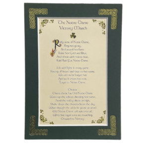 alt= a celtic blessing surrounded by a green frame