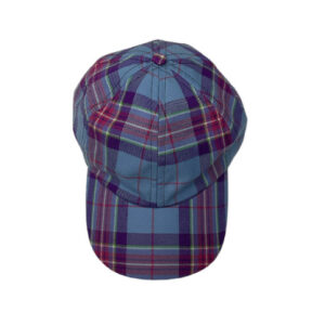 alt= a hope for life tartan baseball hat