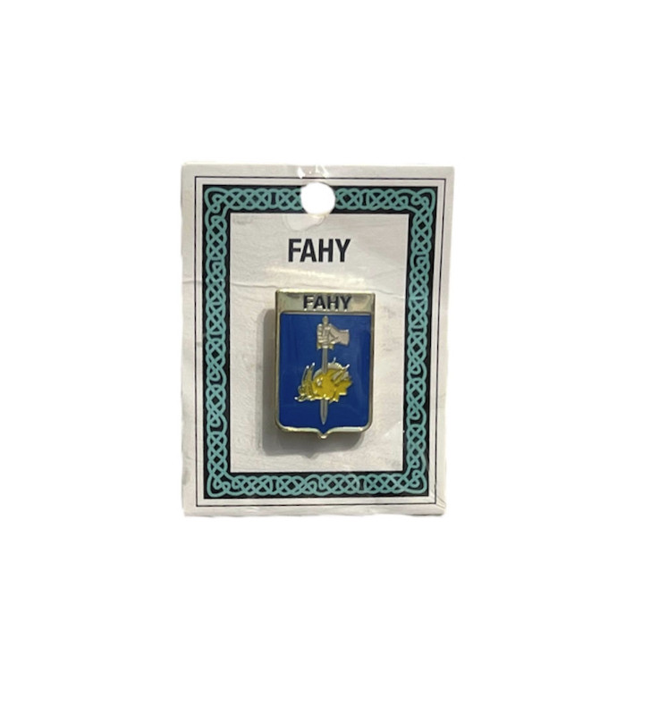 Pinbadge Fahy