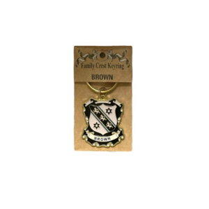 Brown Keyring