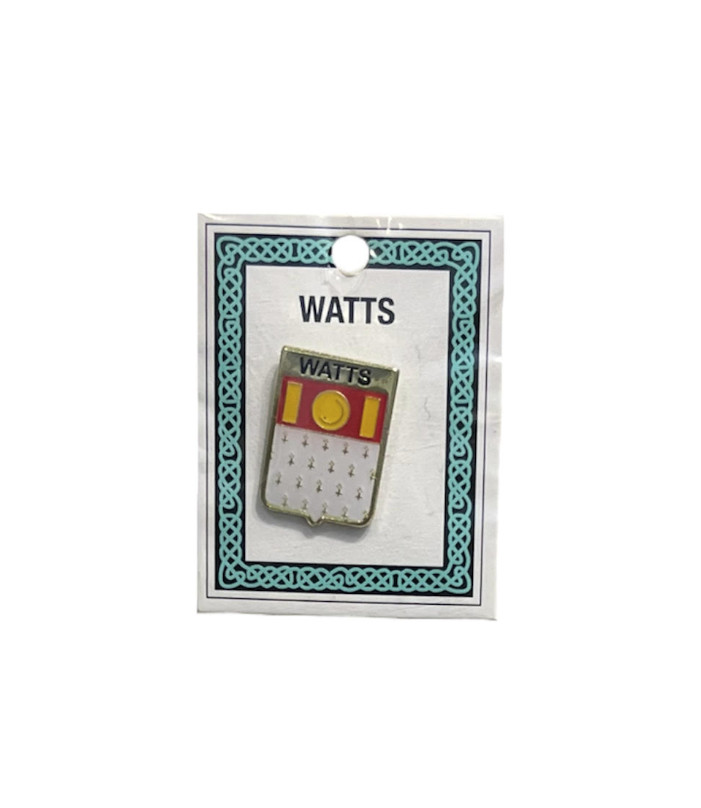 Pinbadge Watts