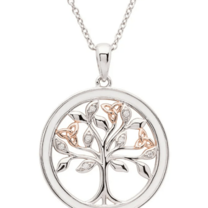 Tree of Life Enamel Necklace