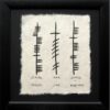 Ogham Wishes Mini Triple Health Love Happiness Donegal Square Bethlehem PA