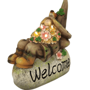 Relaxing Gnome Garden Stone