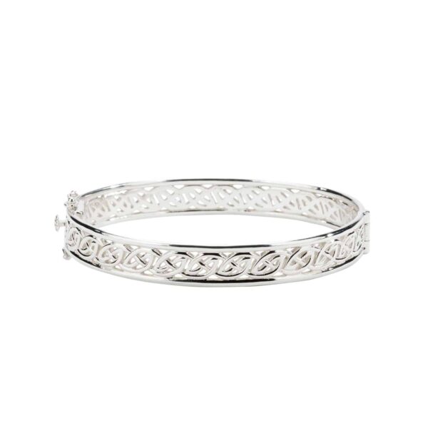 Silver Window To The Soul Bangle