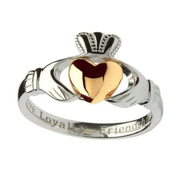 Shanore 10k Gold Claddagh Heart Ring