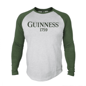 Long Sleeve Guinness Baseball TShirt