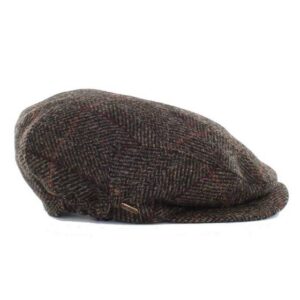 Mucros Weavers Brown/Red Kerry Cap
