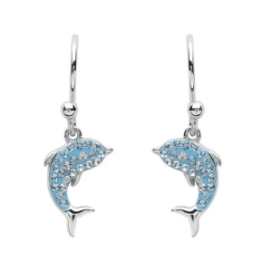 Dolphin Drop Earrings