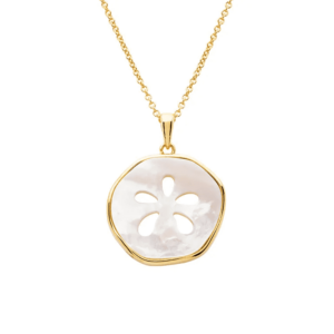 Gold Vermeil Sand Dollar Necklace