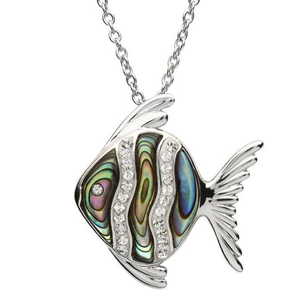 Shanore Fish Abalone Pendant