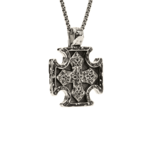 Biker Cross Necklace