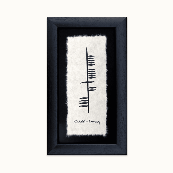 Framed Ogham Wall Art - Image 12