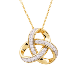 Gold Vermeil Celtic Knot Necklace