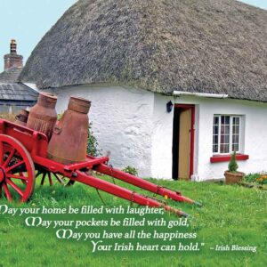 Milk Cart Birthday Card