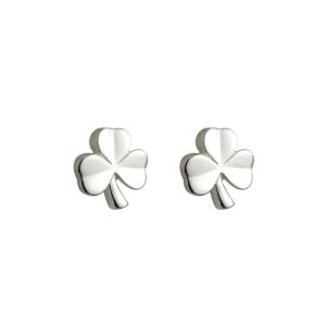 Childrens' Shamrock Stud Earrings