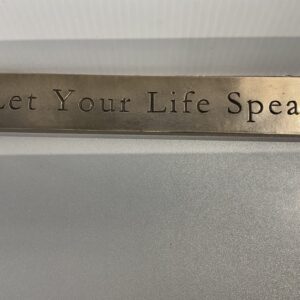 Plaque Carved Life Speak 324