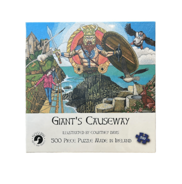 alt= a 500 piece puzzle depicting Celtic mythology