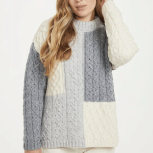 Crewneck Patch Sweater