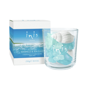 alt= a scented seashell Inis scent diffuser