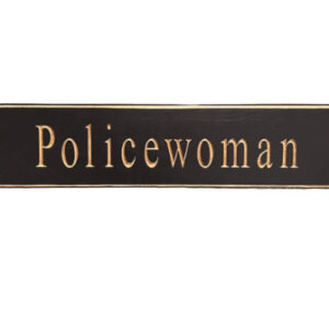 Sign Policewoman