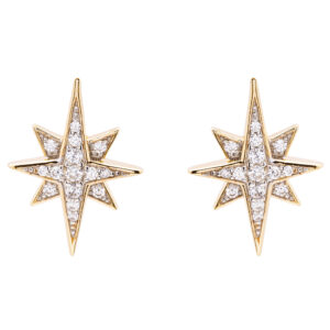 Earring Stud Clear Beth Star GV69