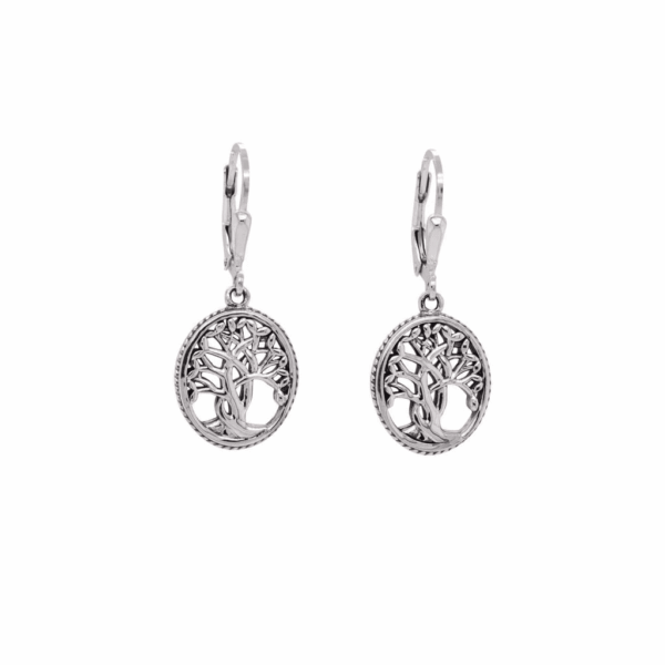 Earrings Drop Tree of Life PES1284