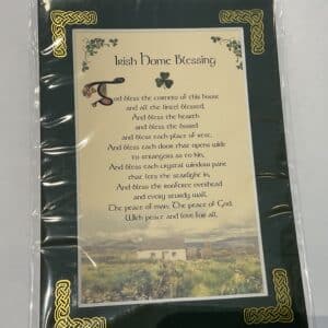 Irish Home Bless  Four Corners 5x7 #68