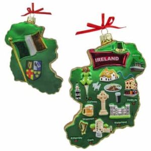 Ornament Ireland Map C7751