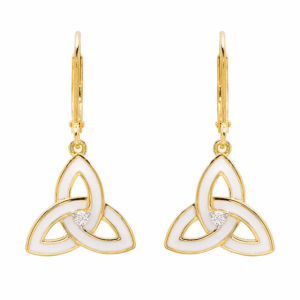 Earrings Drop Trin Enamel GV65