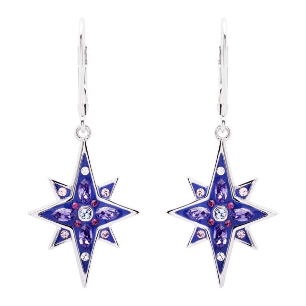Earrings Drop Beth Hope Star SW241
