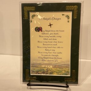 St Brigid's Prayer 5x7 #106
