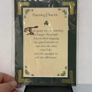 Serenity Prayer Humorous 5x7 #105