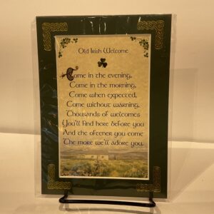 Old Irish Welcome 5x7 #98