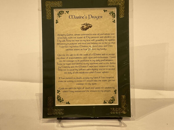 Marine's Prayer 5x7 #84