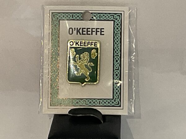 Pinbadge OKeeffe