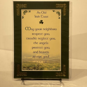 Irish Toast May Neighbors 5x7#76