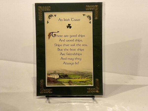Irish Toast Ships 5x7 #75