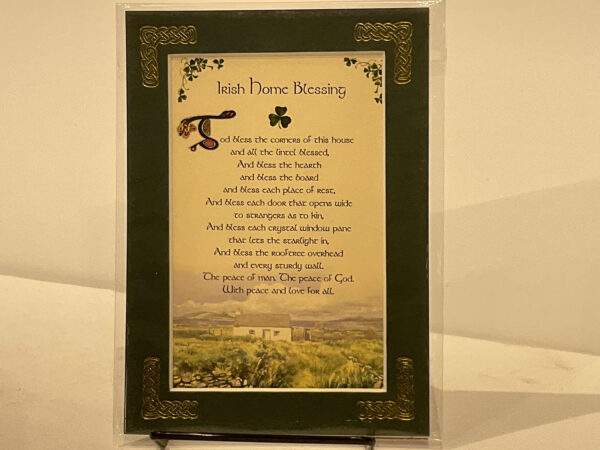 Irish Home Blessing May You Always 5x7 #69