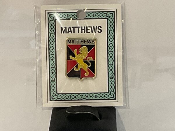 Pinbadge Matthews