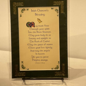 Irish Dancer's Prayer 5x7 #64