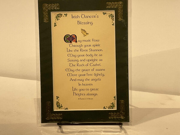 Irish Dancer's Prayer 5x7 #64