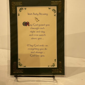 Baby Blessing May God Guard You 5x7 #57