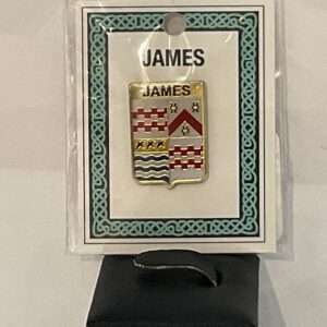 Pinbadge James