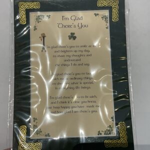 I'm Glad There's You 5x7 #55