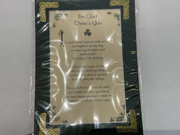 I'm Glad There's You 5x7 #55